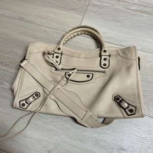 Balenciaga Metallic Edge City Bag